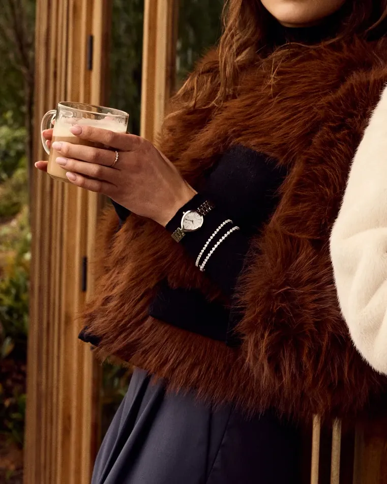 Citizen L Rainell Silver-Tone Dial Stainless Steel Bracelet EM1200